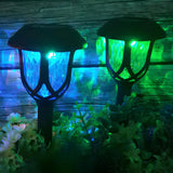 Classic Garden Lantern Pile Light Landscape Lighting Image - 5