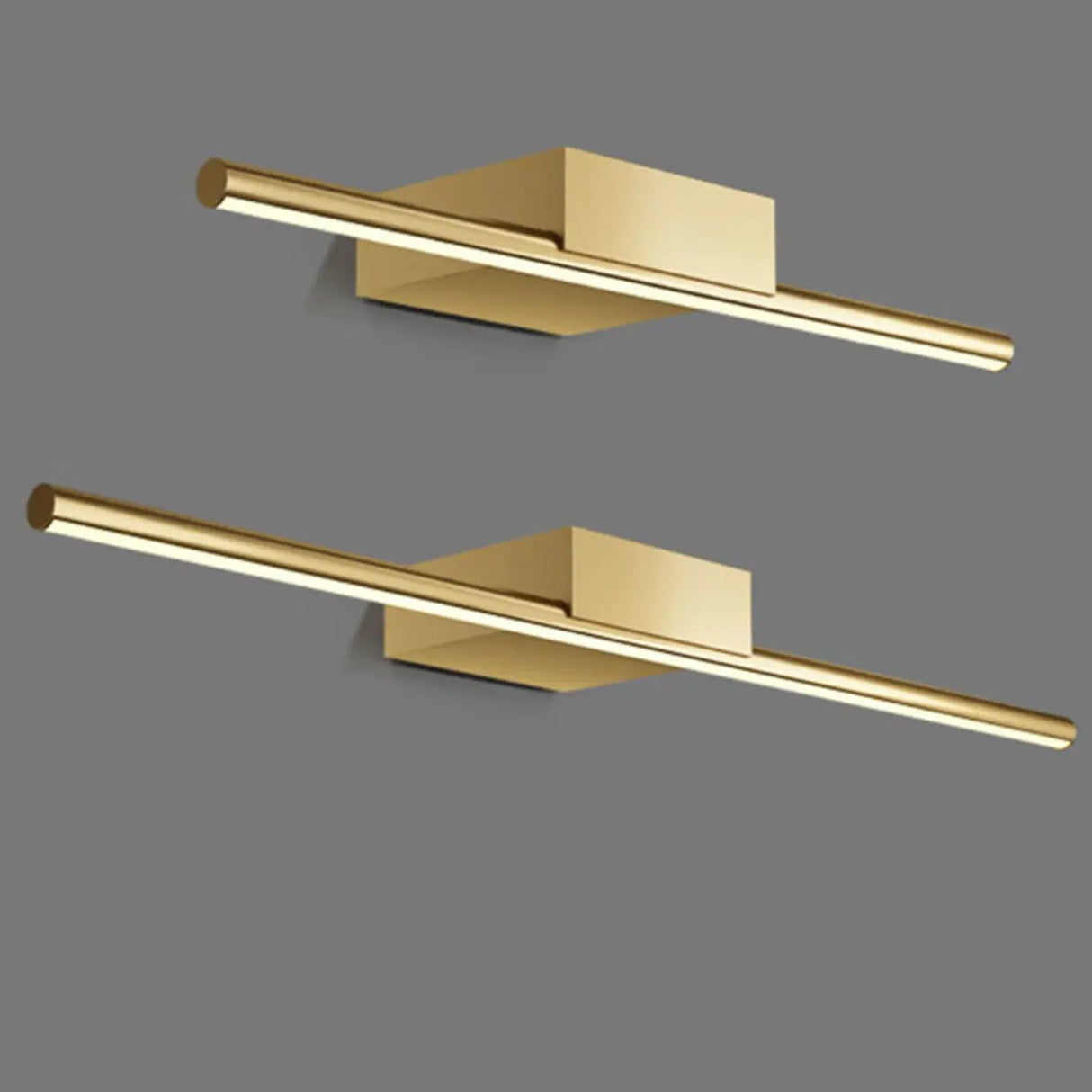 Classic Gold Linear LED Bathroom Mirror Vanity Light Image - 10