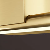 Classic Gold Linear LED Bathroom Mirror Vanity Light Image - 11