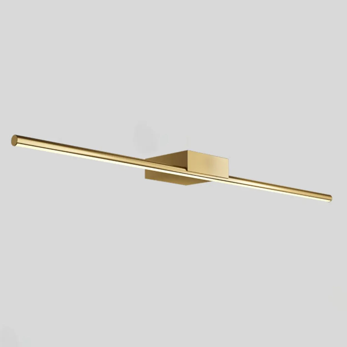 Classic Gold Linear LED Bathroom Mirror Vanity Light Image - 7