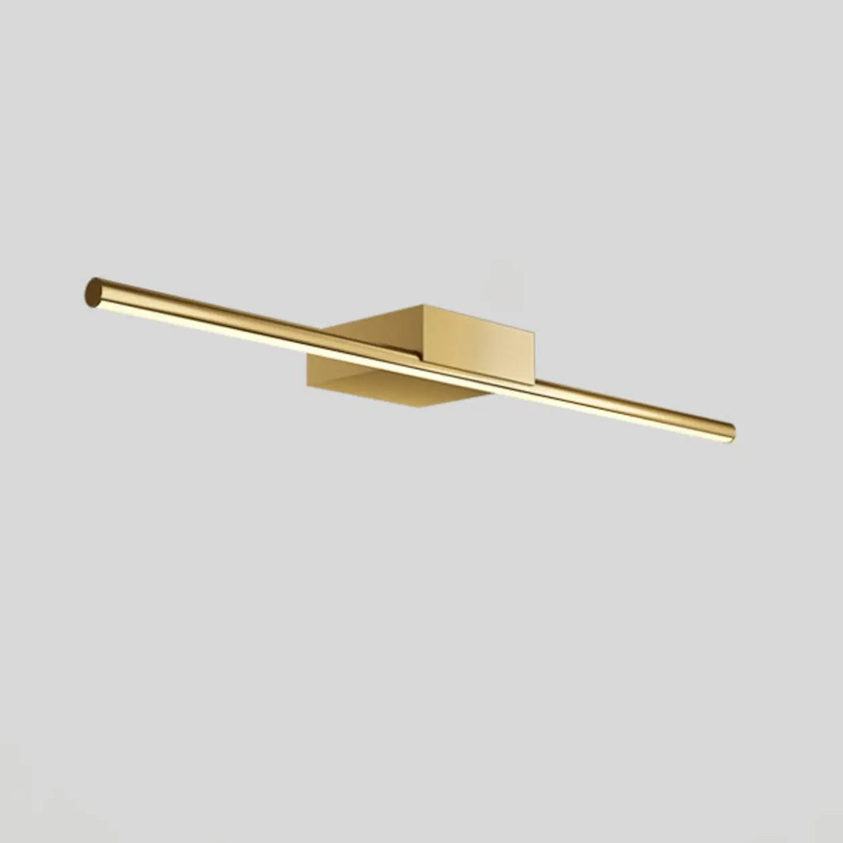 Classic Gold Linear LED Bathroom Mirror Vanity Light Image - 8