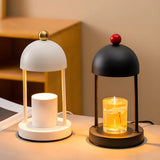 Classic Metal Dome Candle Warmer Decor Table Lamp Image - 1