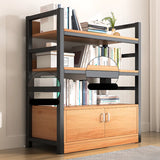 Classic Multi-shelves Vertical Alloy Display Bookcase Image - 26