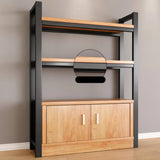 Classic Multi-shelves Vertical Alloy Display Bookcase Image - 38