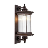 Classic Outdoor Black Waterproof Wall Lantern Sconce Image - 3