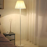 Classic Pleated Fabric Shade Standing Floor Lamp Image - 2