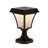 Classic Solar LED Lantern Outdoor Post Table Lamp Image - 5