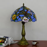 Classic Tiffany Dragonfly Stained Glass Table Lamp Image - 3