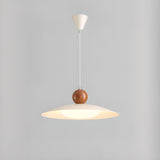 Classic White Resin Modern UFO Pendant Light Image - 2