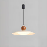 Classic White Resin Modern UFO Pendant Light Image - 7