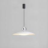 Classic White Resin Modern UFO Pendant Light Image - 9