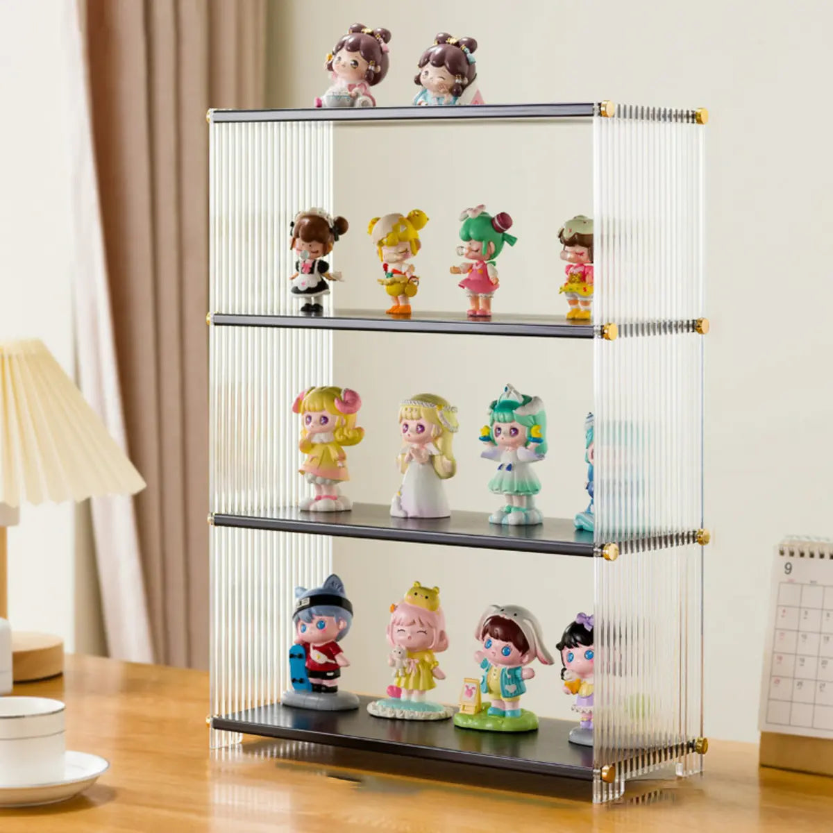 Clear Acrylic Stackable Figure Short Display Cabinet Image - 11