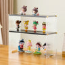 Clear Acrylic Stackable Figure Short Display Cabinet Image - 3