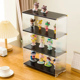 Clear Acrylic Stackable Figure Short Display Cabinet Image - 8