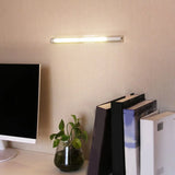 Cloakroom Modern White LED Bar Metal Vanity Light Image - 3