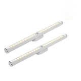 Cloakroom Modern White LED Bar Metal Vanity Light Image - 7