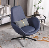 Coffee Stain Resistant Microfiber Leather Arm Chair Image - 9