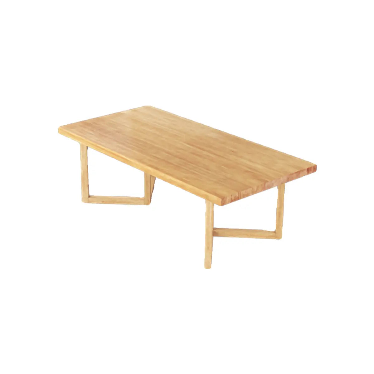 Collaborative Rectangular Natural Wood Conference Table Image - 5