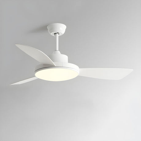 Colorful 5 Blade Ceiling Fan with Integrated LED Light Image - 2