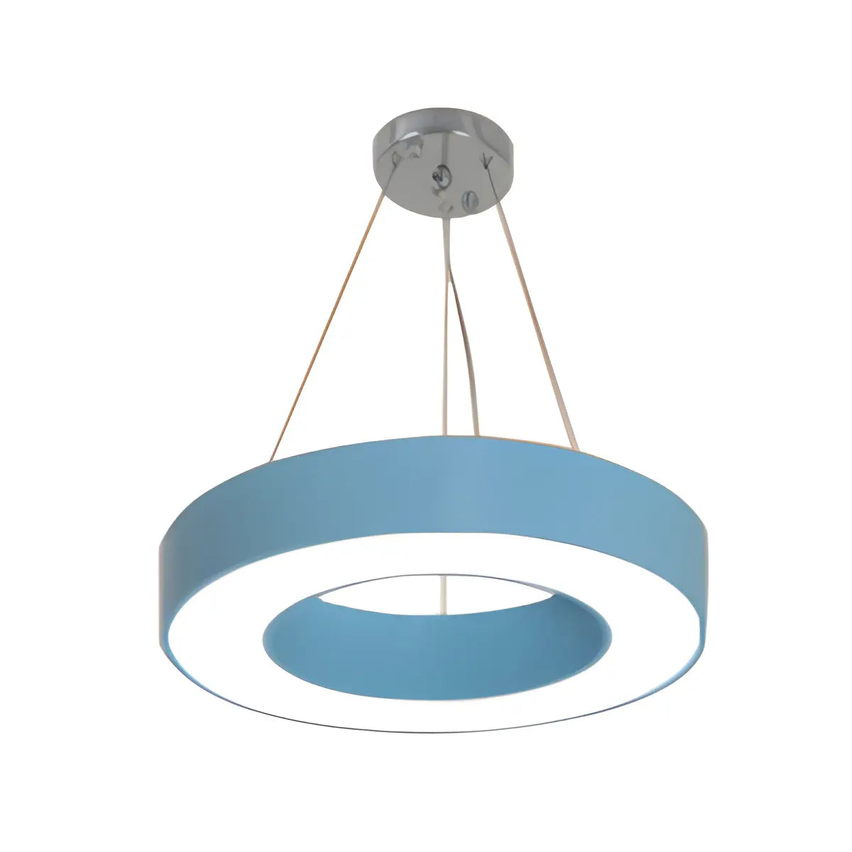 Colorful Circular Pendant Light for Playroom Kids Room Image - 7