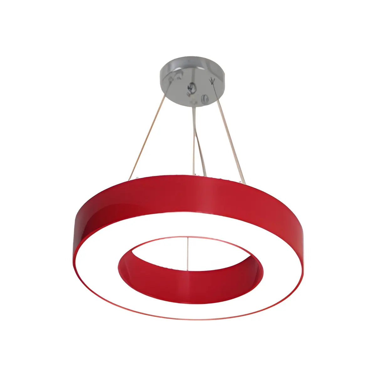 Colorful Circular Pendant Light for Playroom Kids Room Image - 8