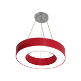 Colorful Circular Pendant Light for Playroom Kids Room Image - 8