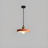 Colorful Cone Pendant Light Set Modern Metal Design Image - 28