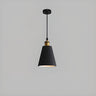 Colorful Cone Pendant Light Set Modern Metal Design Image - 4