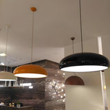 Colorful Modern Aluminum Dome Dining Room Pendant Light Set Image - 3