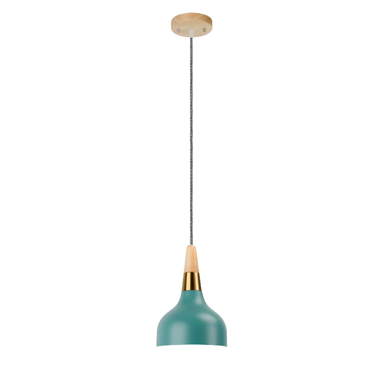 Colorful Modern Scandinavian Aluminum Cone Pendant Lights Image - 7