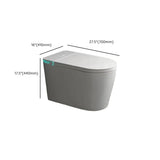 Concealed Tank Oval Superswirl Flush White Compact Toilet #size