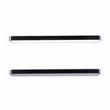 Conference Black Rectangle Strip LED Flush Mount Light Image - 4