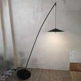 Contemporary Adjustable Cone and Arched Floor Lamp Image - 10