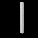 Contemporary Alabaster Rectangle White Bedroom Wall Sconce Image - 5