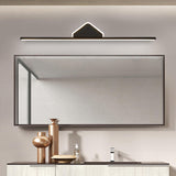 Contemporary Black Arch-Top Bathroom Vanity Light Image - 7