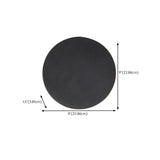 Contemporary Black Circular Wall Sconce Image - 13