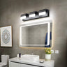 Contemporary Black LED Bathroom Vanity Light Fixture Image - 2