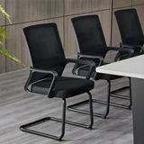 Contemporary Black Mesh Ergonomic Office Chairs Image - 6