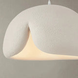 Contemporary Bowl Resin Pendant Light for Dining Room Image - 10