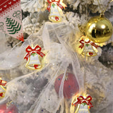 Contemporary Christmas Decor Snowman LED String Lights Image - 7