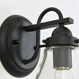 Contemporary Clear Glass LED Outdoor Mini Wall Sconce Image - 8