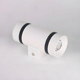 Contemporary Cylinder Aluminum Exterior LED Wall Lamp Image - 1