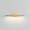 Contemporary Cylinder Walnut Wooden LED Vanity Light Image - 18