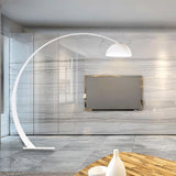 Contemporary Dome and Oversized Arch Floor Lamp Image - 2