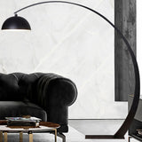 Contemporary Dome and Oversized Arch Floor Lamp Image - 3