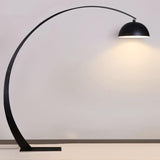 Contemporary Dome and Oversized Arch Floor Lamp Image - 4