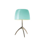 Contemporary Domed Glass Tripod Decorative Table Lamp Image - 14