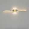 Contemporary Dual Curved LED Wall Sconce Light Image - 2