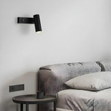 Contemporary Geometric Acrylic Bedside Reading Wall Light Image - 1