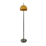 Contemporary Glass Dome Metal Bedside Floor Lamp Image - 6